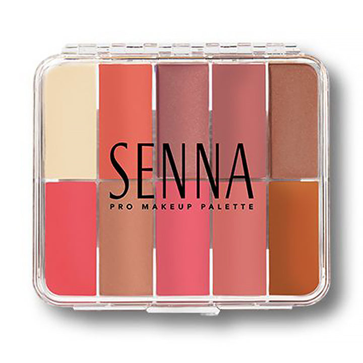    Slipcover Cream to Powder Palette Blush Warm Senna Cosmetics