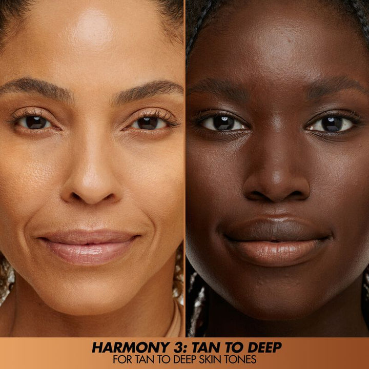 Harmony 3 from Tan to deep before and after