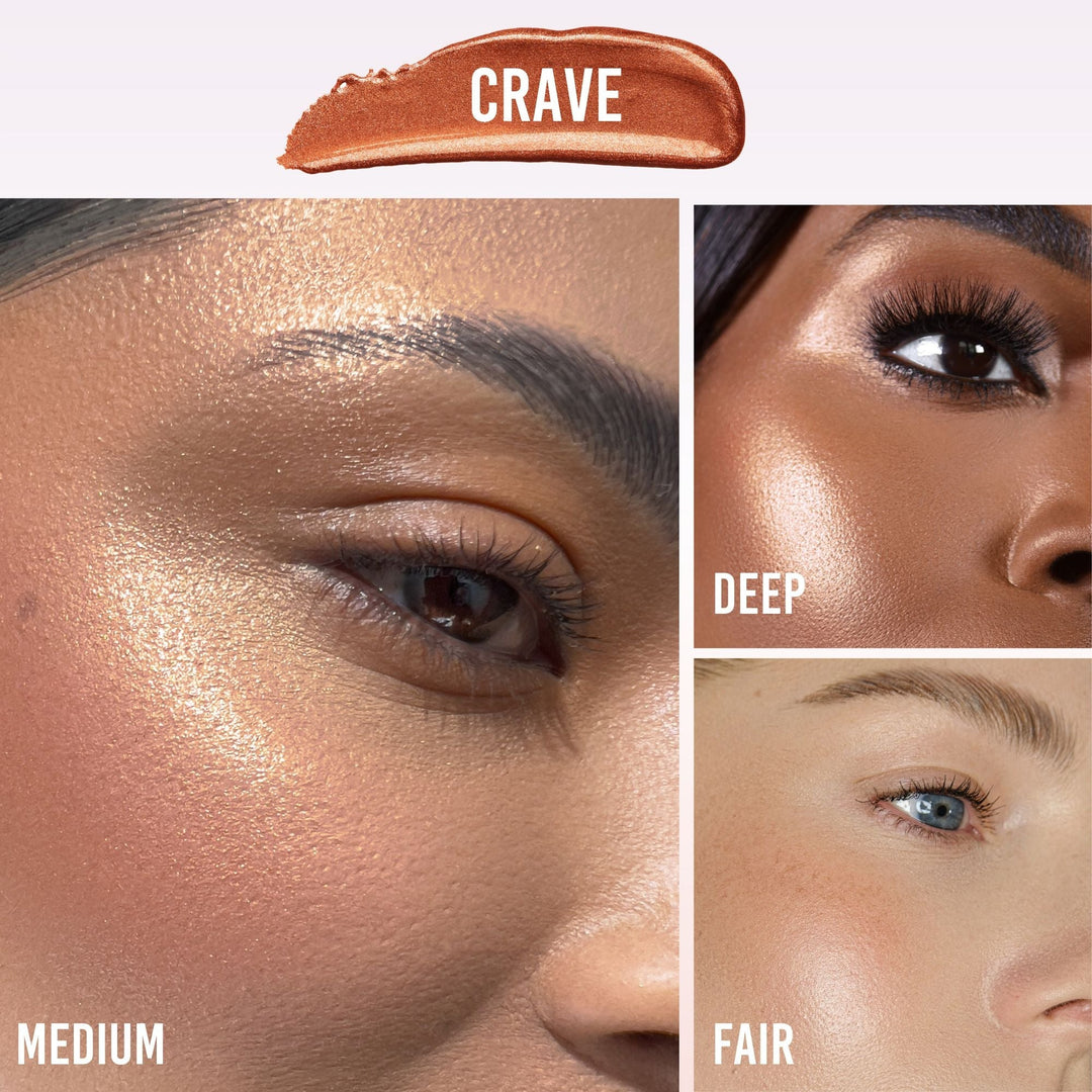 Danessa Myricks Vision Flush - Crave multiple skin tones appliction