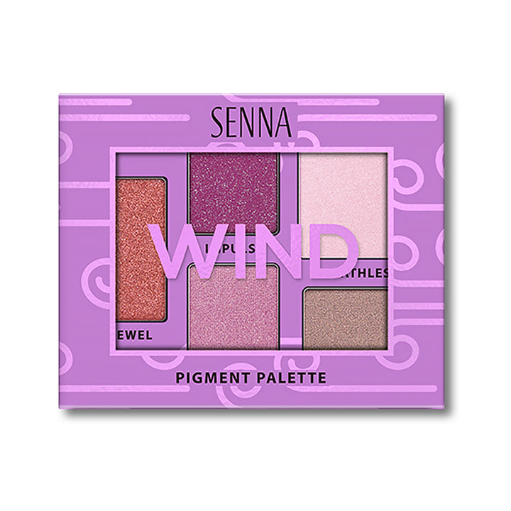    Wind Pigment Palette closed by Senna Cosmetics