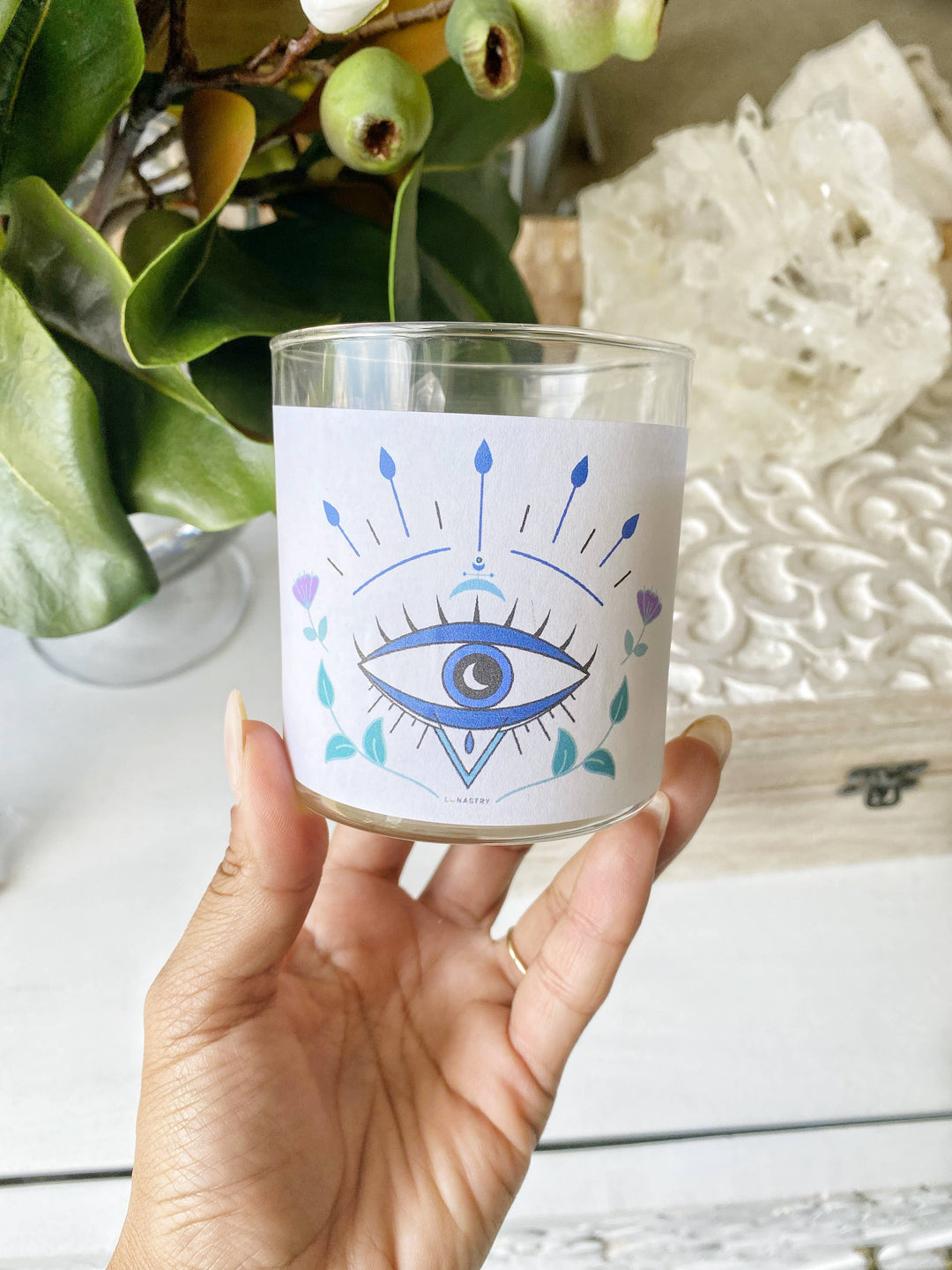 Evil Eye Protection Soy Wax Candle