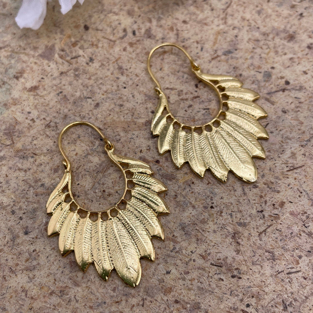 Feather Hoops