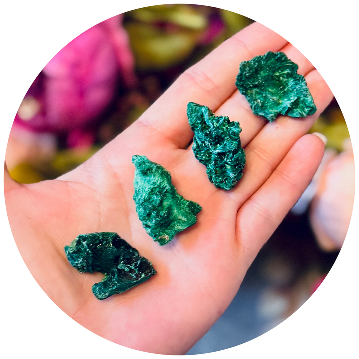 Fibrous Malachite from the Congo