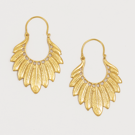 Feather Hoops