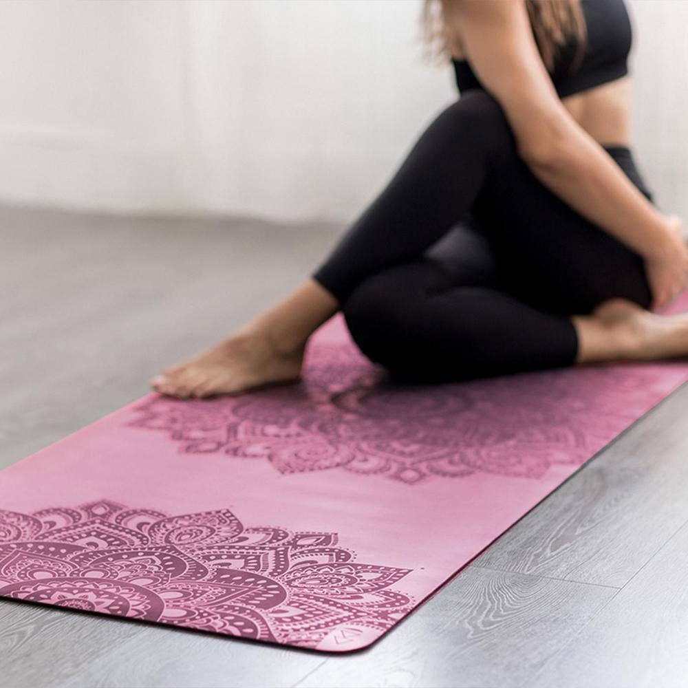Infinity Yoga Mat Mandala Rose