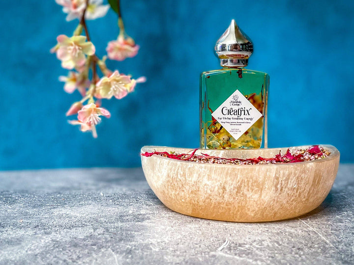 CREATRIX Natural Floral Perfume Oil for Divine Feminine Ener