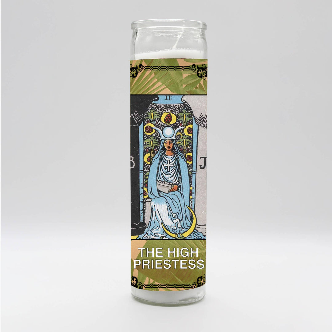 Tarot Candle - The High Priestess