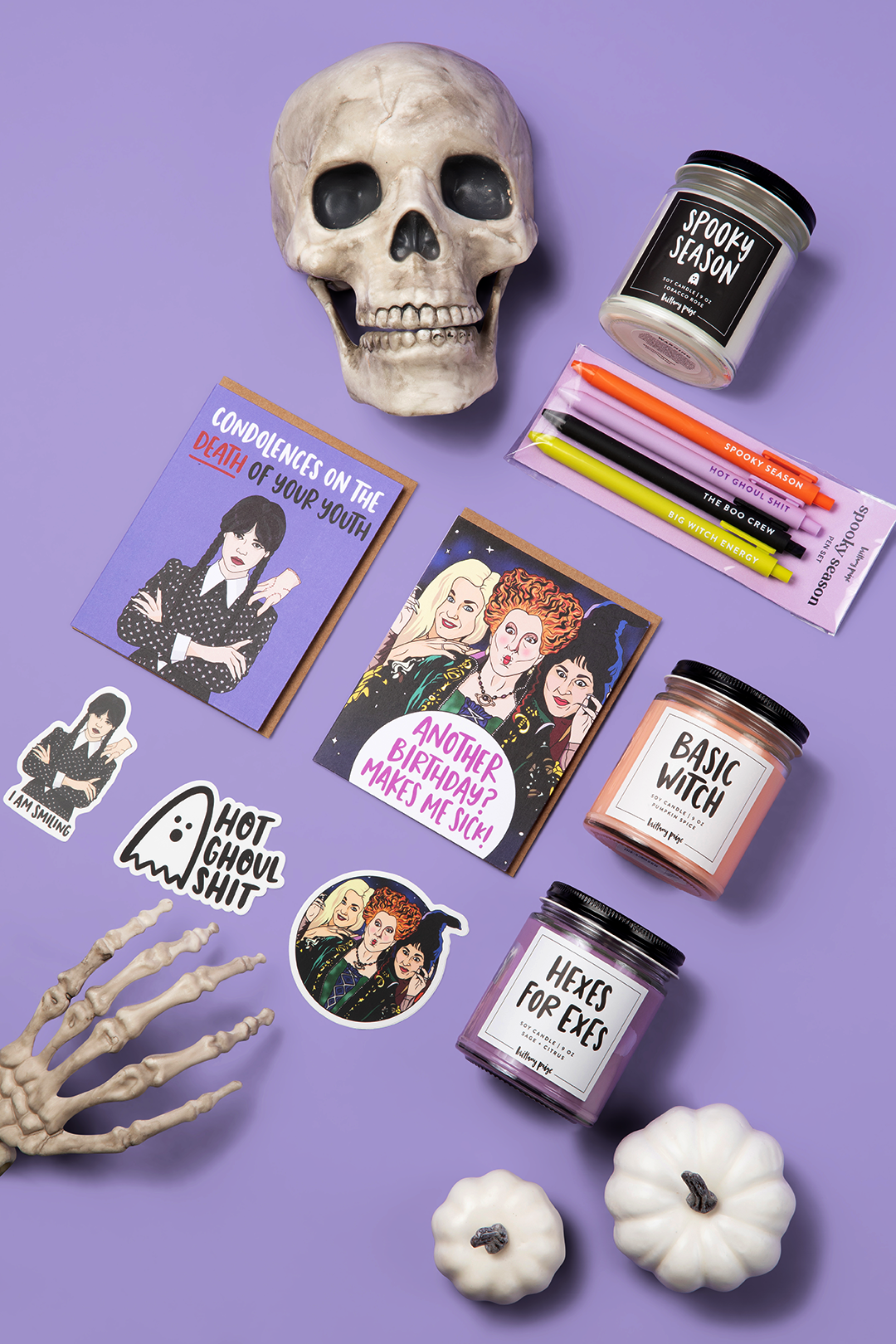 Another Birthday Makes Me Sick Witches Card