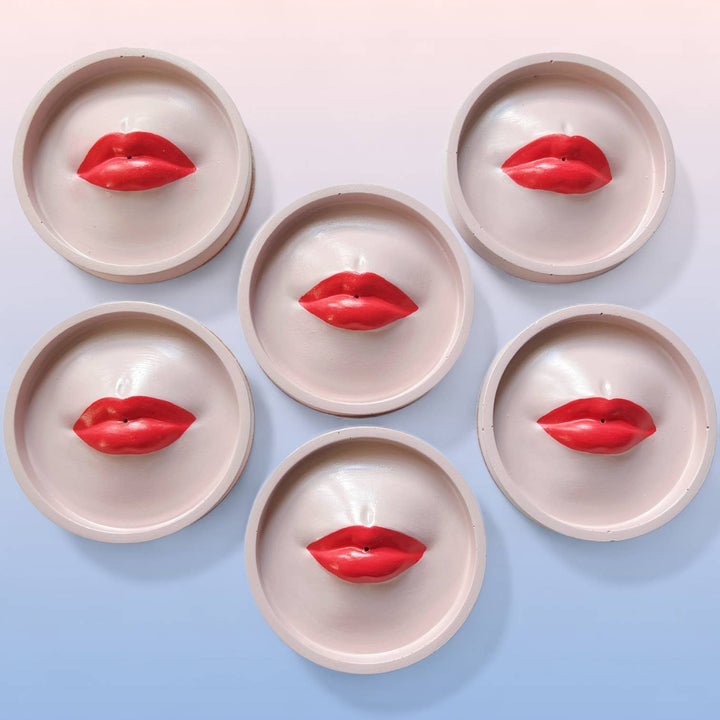 Lips Incense Holder