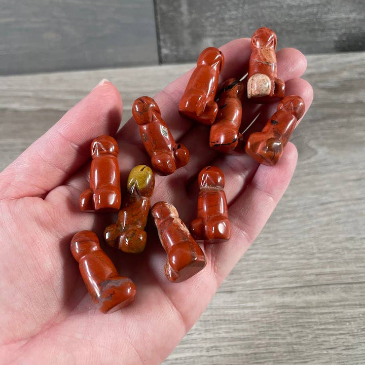 Crystal Phallic Figurine – Small Carved Gemstone 1”