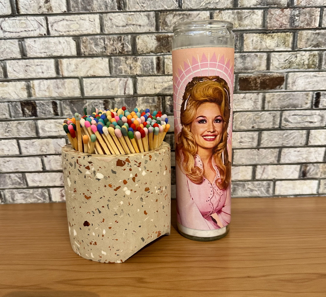 Dolly Parton Inspired Payer Candle