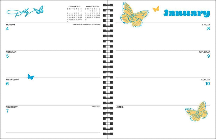 Dollyisms: Dolly Parton's 2027 Softcover Monthly/Weekly Planner Calendar by Andrews McMeel Publishing