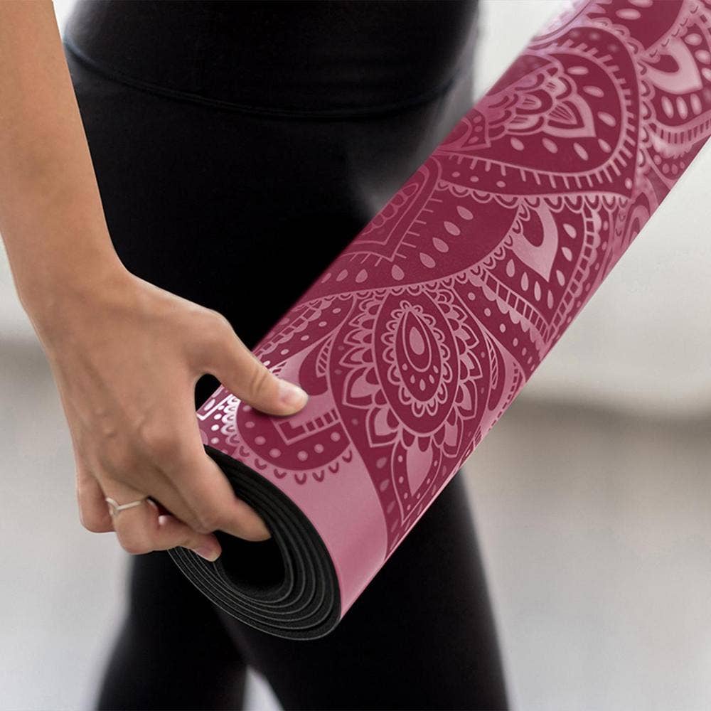 Infinity Yoga Mat Mandala Rose