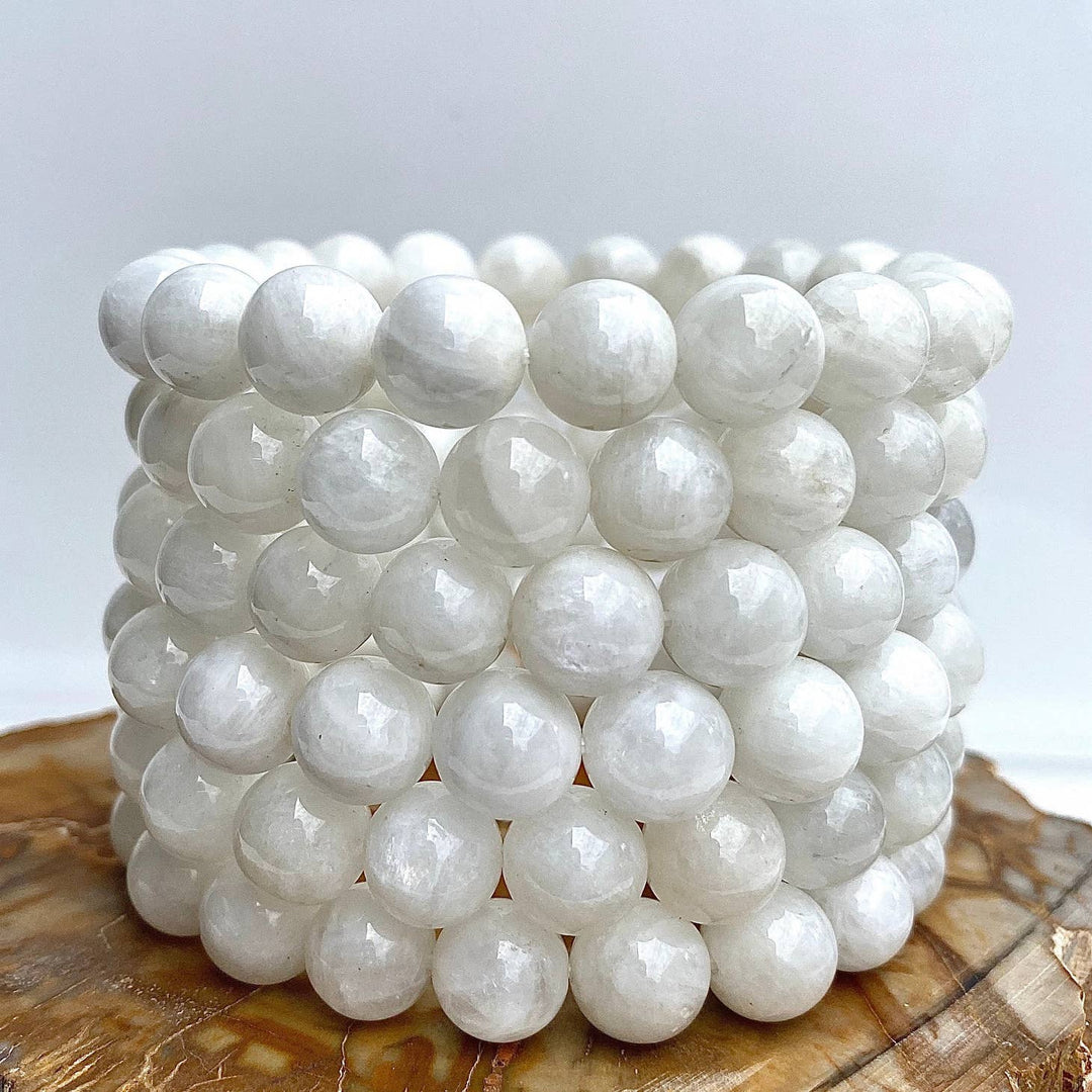 Moonstone Stretch Bracelets