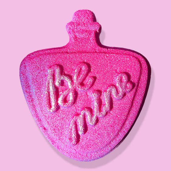 Be Mine - Pink Opal Crystal infused Bath Bomb