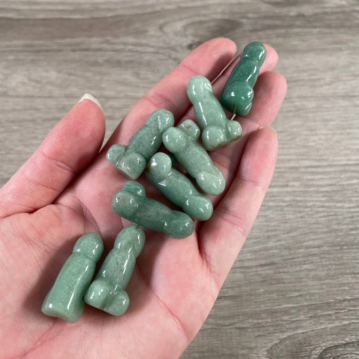 Crystal Phallic Figurine – Small Carved Gemstone 1”