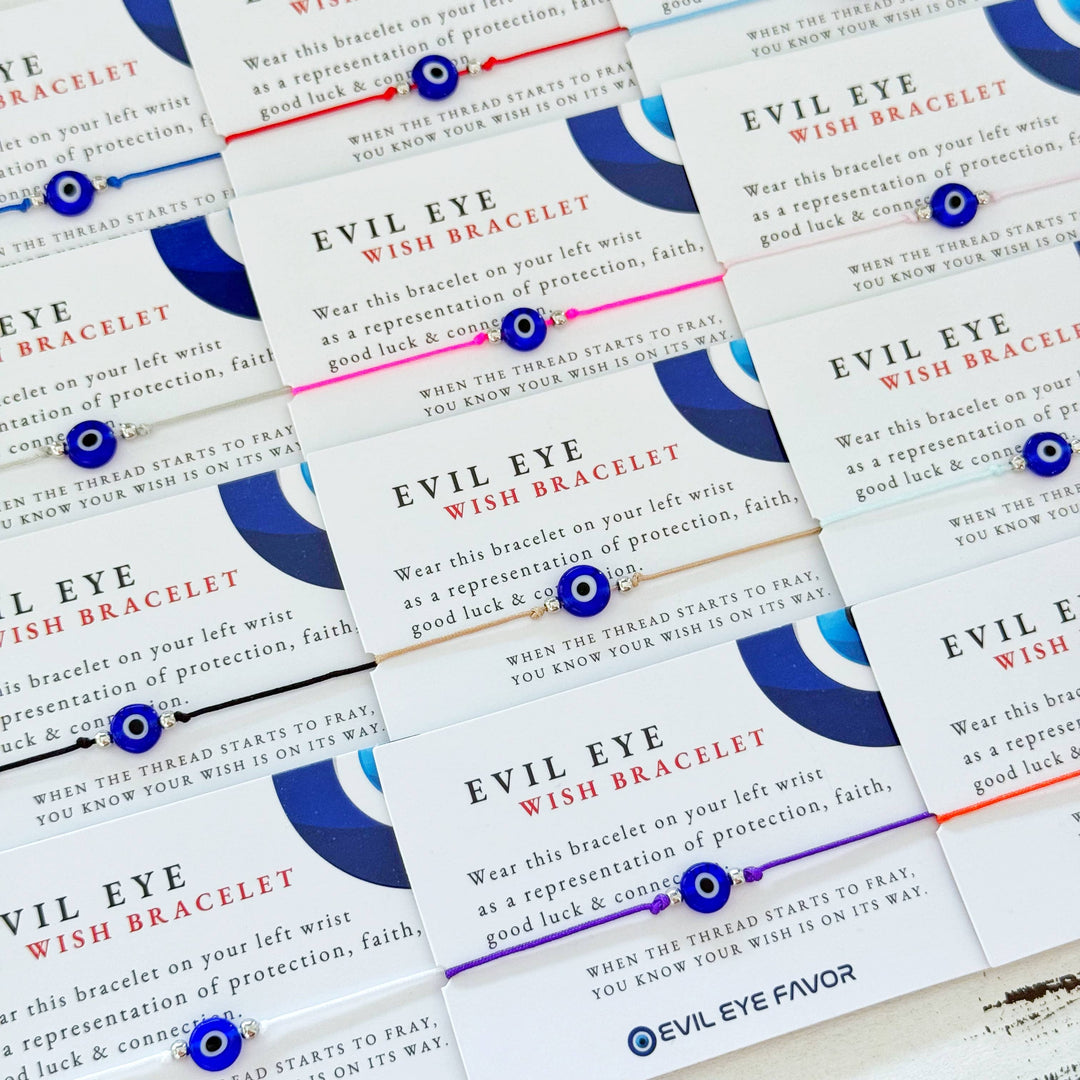 Adjustable Evil Eye Wish Bracelet