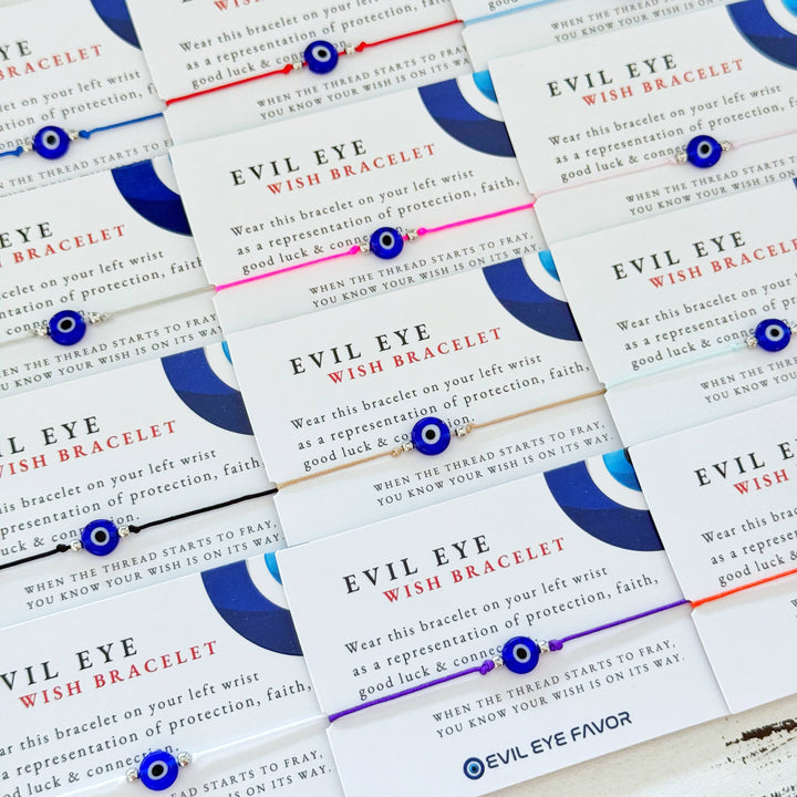Adjustable Evil Eye Wish Bracelet