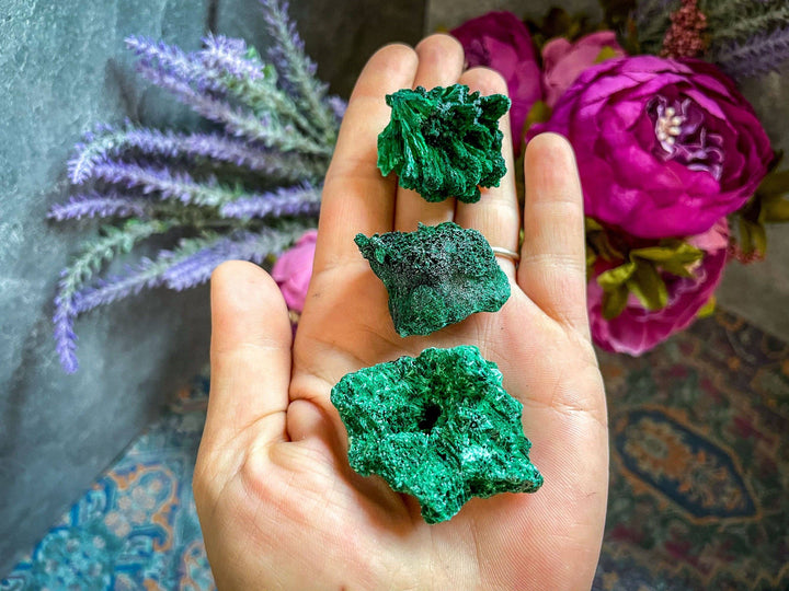 Fibrous Malachite from the Congo