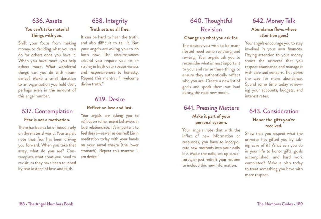 Angel Numbers Book by Mystic Michaela