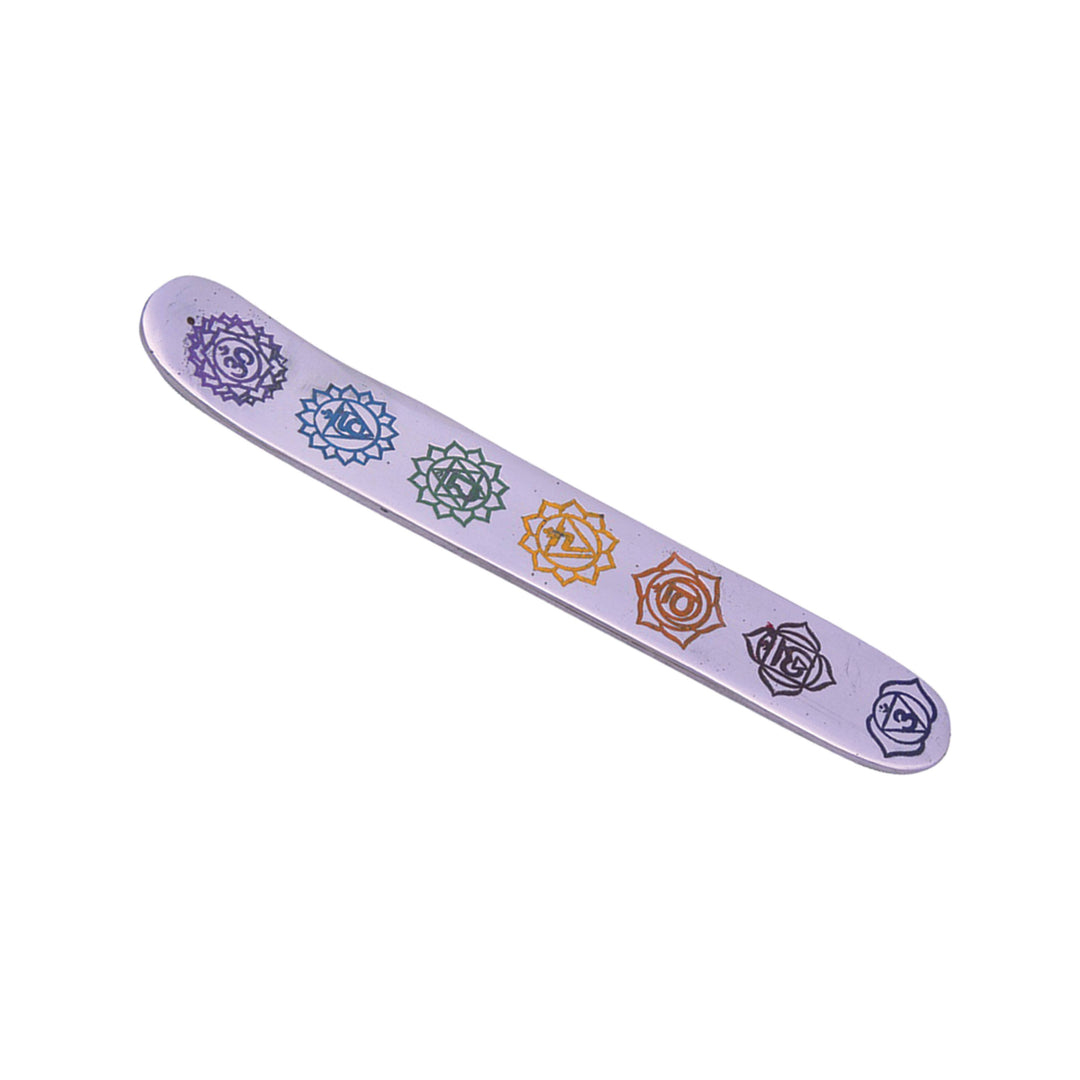 Aluminum Incense Ash Catcher With 7 Chakras