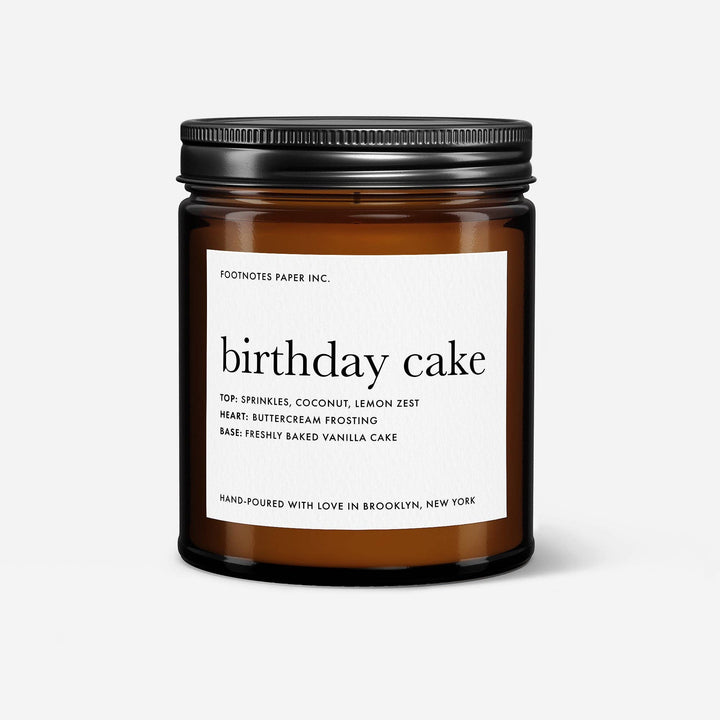 Birthday Cake Candle | Vanilla, buttercream, coconut