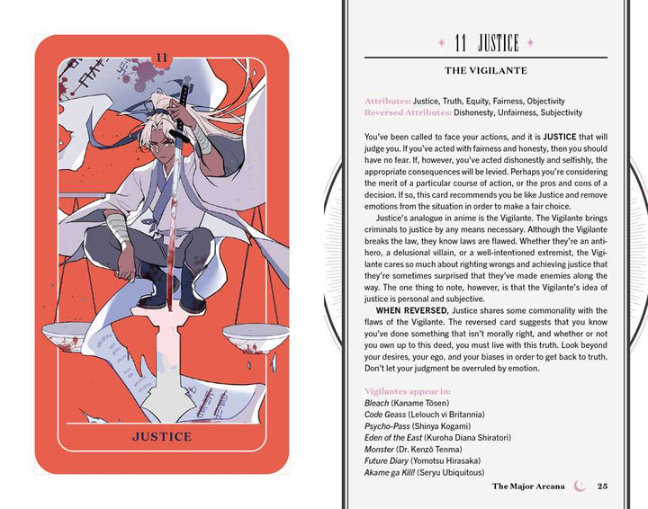 Anime Tarot Deck and Guidebook by Natasha Yglesias