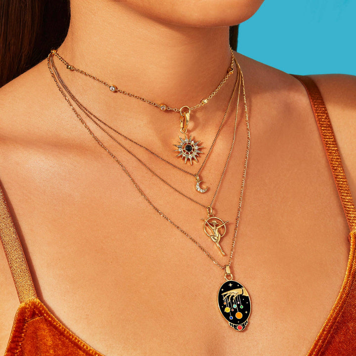 Solar System Necklace