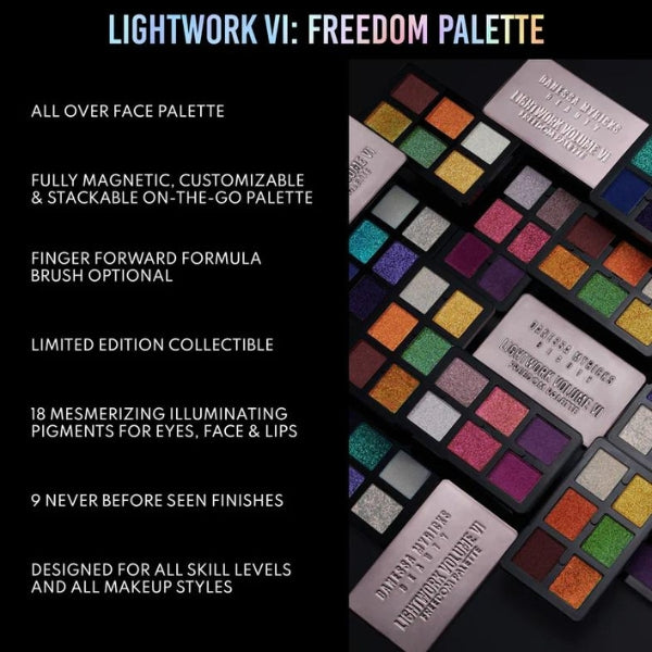 Danessa Myricks Beauty Lightwork VI Freedom Palette