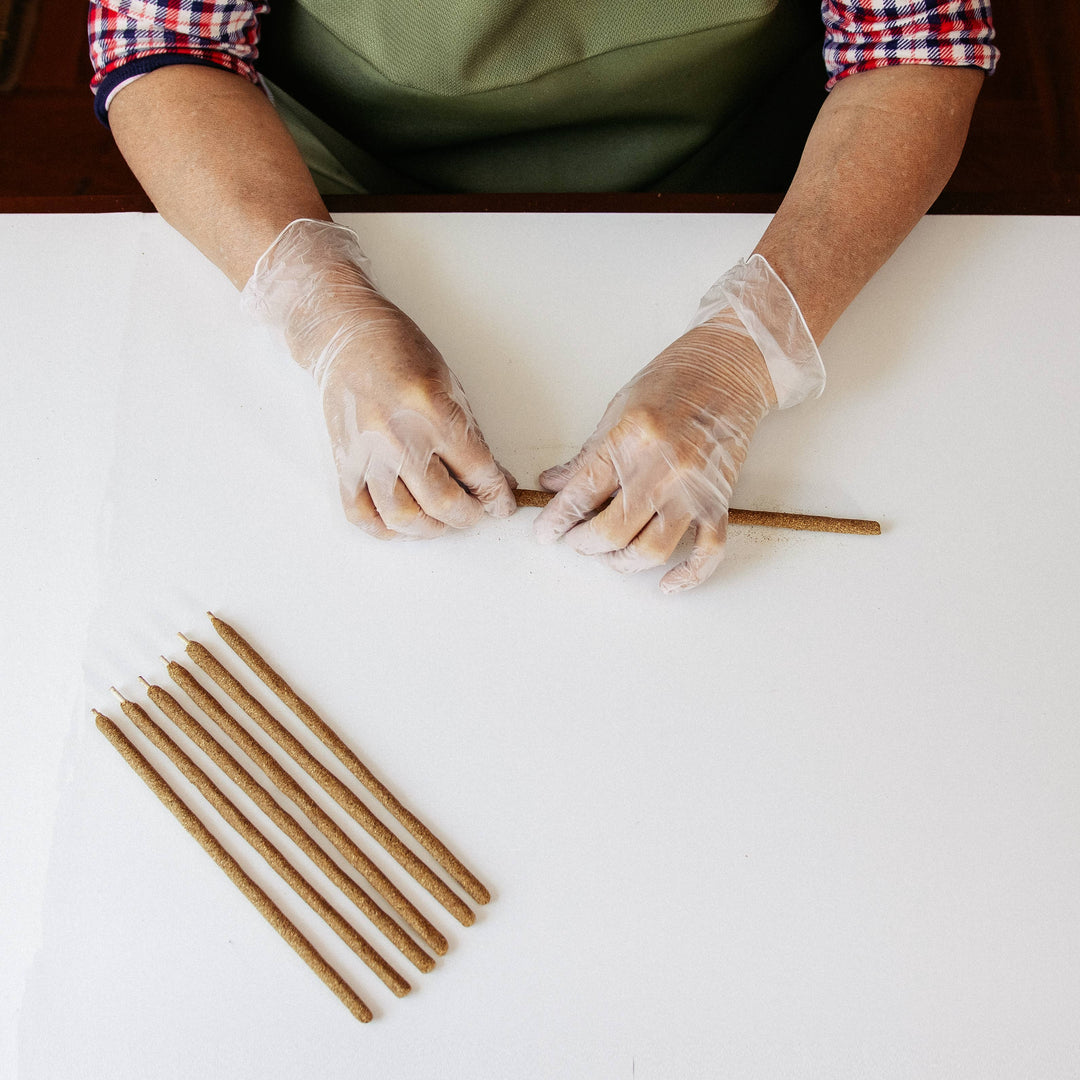 Premium Palo Santo & Wiracoa Hand Rolled Incense Sticks