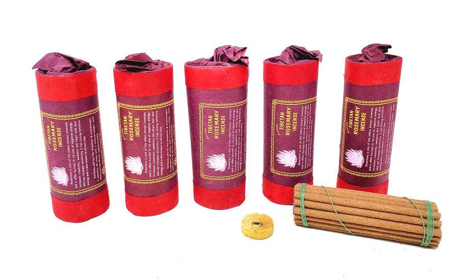 Tibetan Rosemary Incense (30 stick) 4.5" Long
