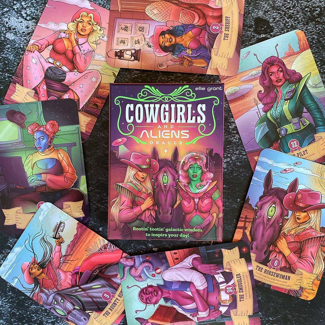 Cowgirls and Aliens Oracle by Ellie  Grant