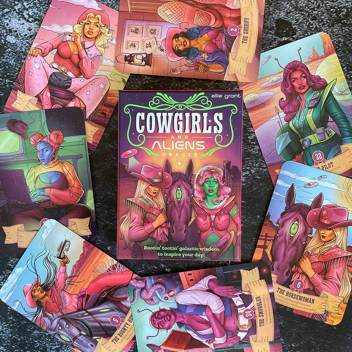 Cowgirls and Aliens Oracle by Ellie  Grant