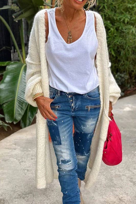 Love & Peace Oversized Cardigan