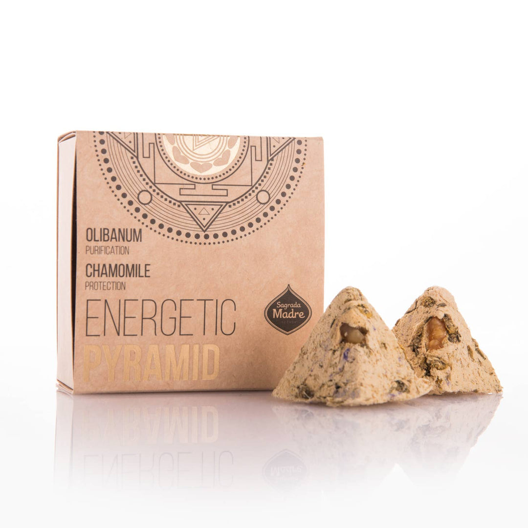 Sacred Geometry Energetic Pyramid Incense Chamomile