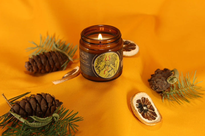 Soy Wax Candle with Cotton Wick - Krampus (3 oz)