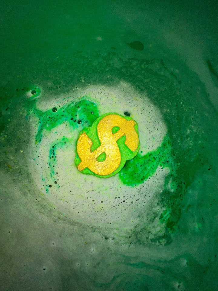 Lucky Dollar - Crystal Infused Bath Bomb