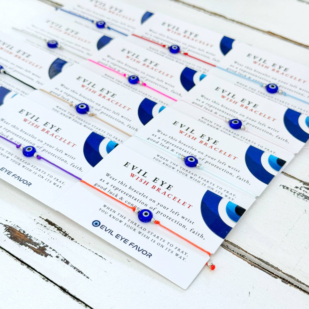 Adjustable Evil Eye Wish Bracelet