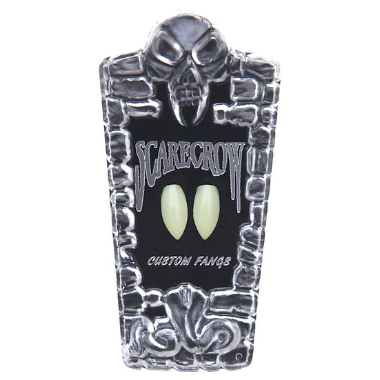 Scarecrow Glow-in-the-Dark Deluxe Fangs
