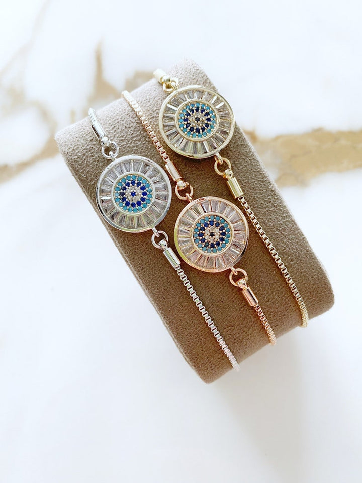 Evil Eye Adjustable Bracelet