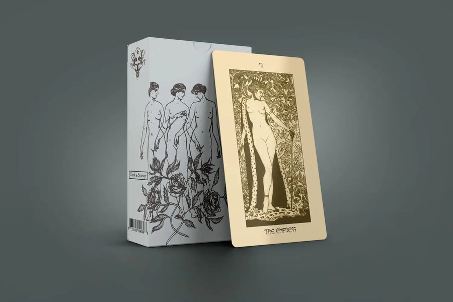 This is the unique Regal Shadow Tarot Deck!