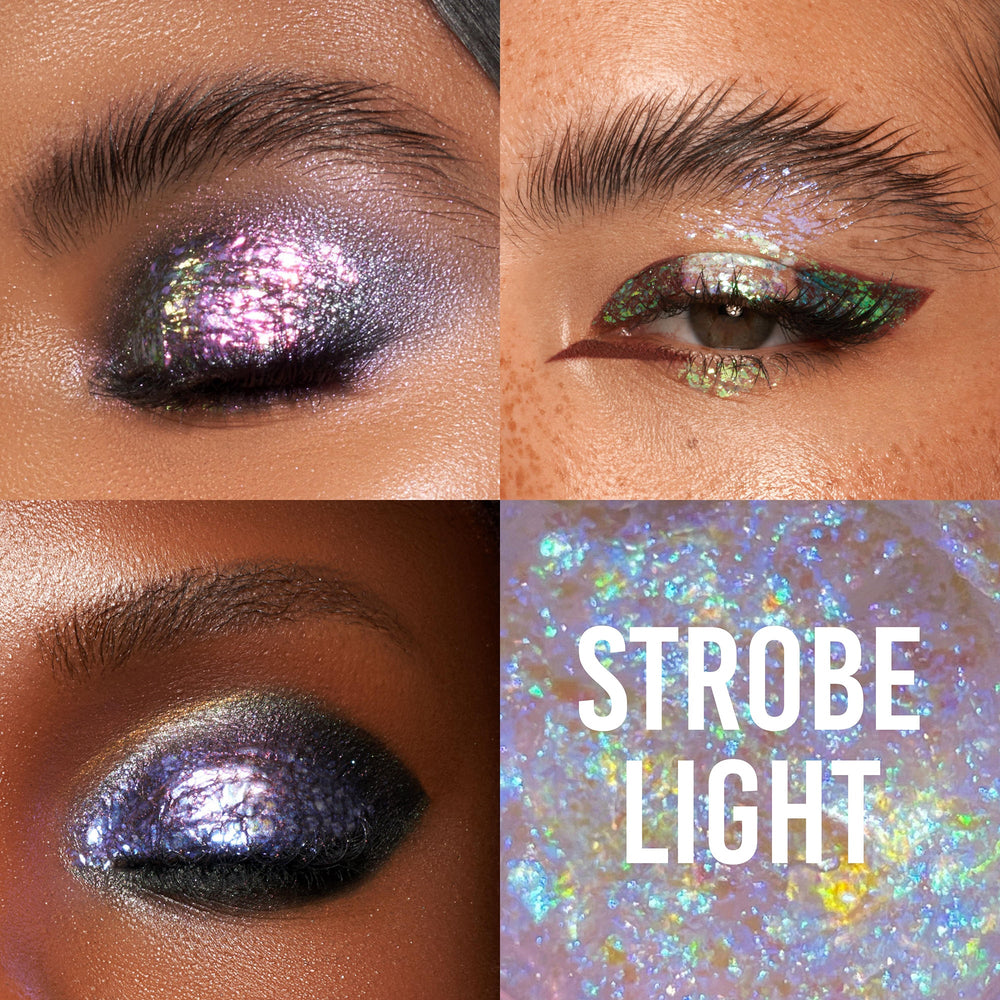 Danessa Myricks Infinite Chrome Flakes - Strobe Light eye application