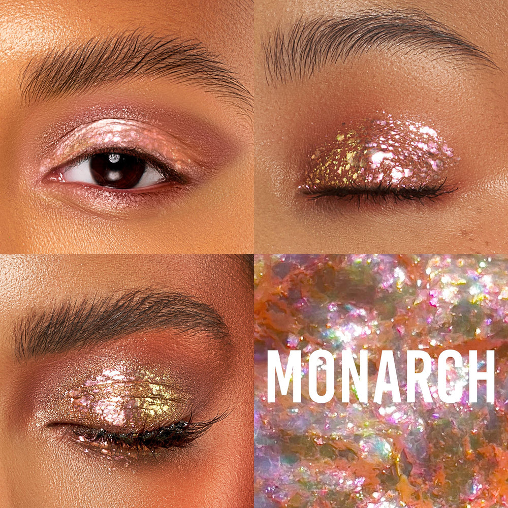 Danessa Myricks Infinite Chrome Flakes - Monarch eye application