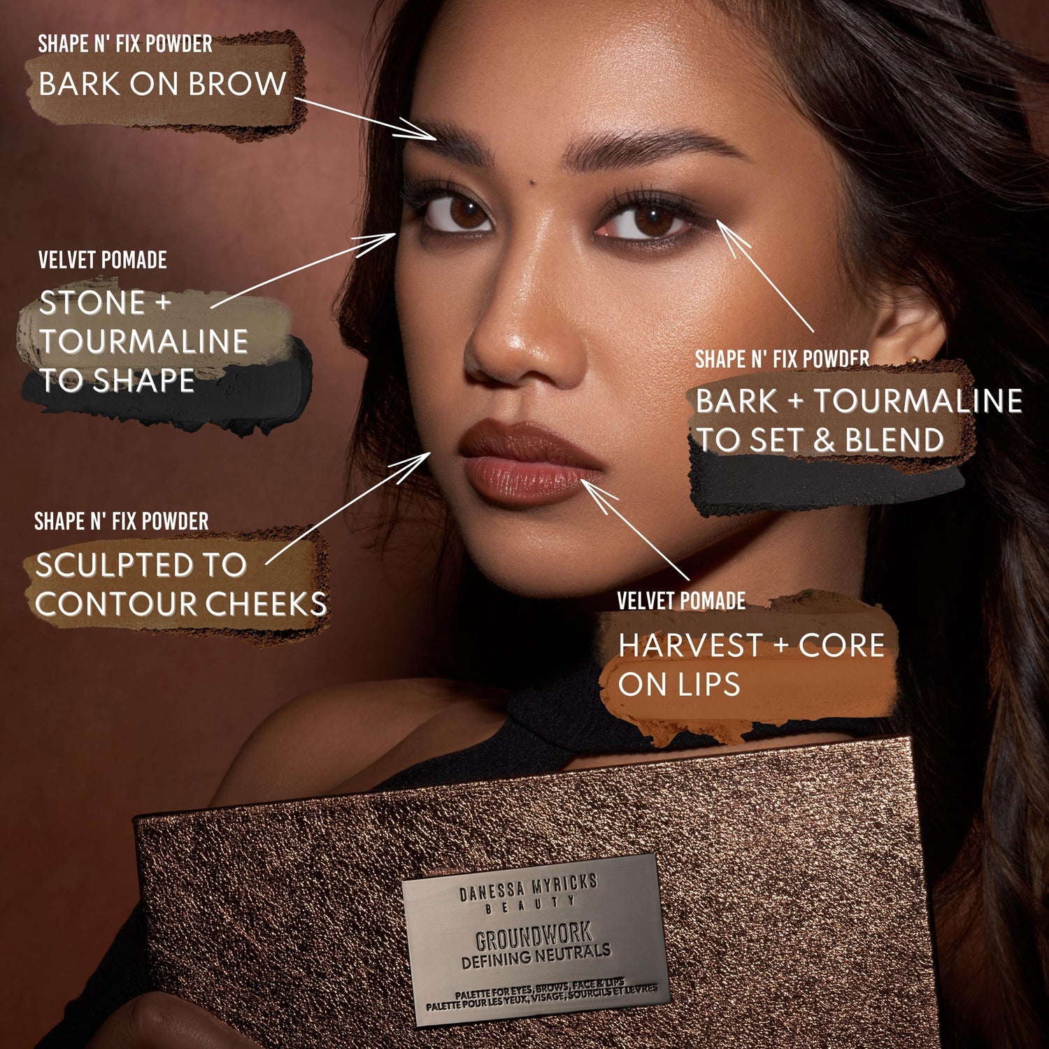 Danessa Myricks Beauty Groundwork Palette by Danessa Myricks Beauty
