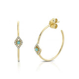 Image of Spitfire Girl Giselle Hoop Earrings