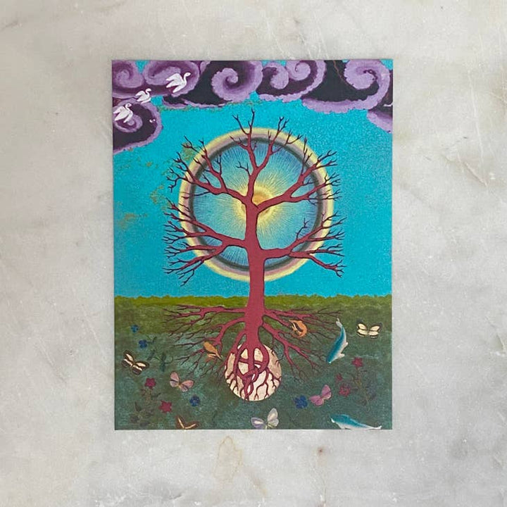 "Cosmic Tree" Postcard