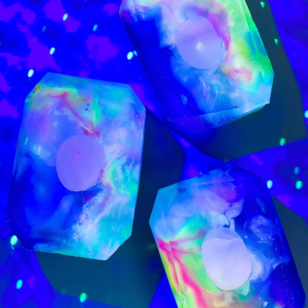 True Liberation (Aquarius) -  Pink Calcite Zodiac Crystal Bar Soap