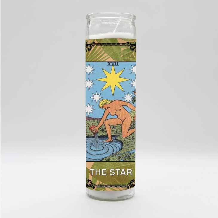 The Star Tarot-Candle