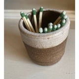 Image of Serenity Sage Handmade Pottery Match Striker