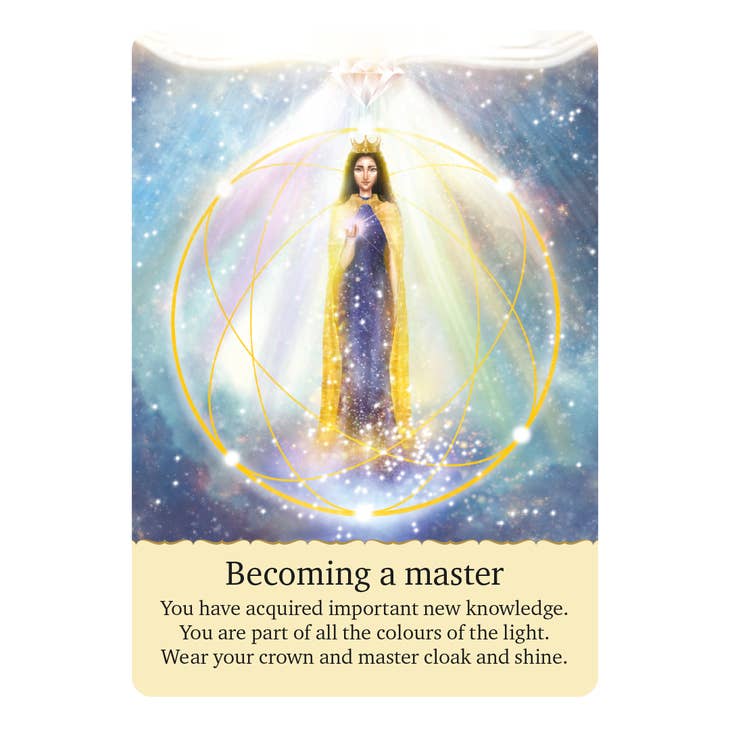 Galactic Wisdom Oracle Deck becoming a master card